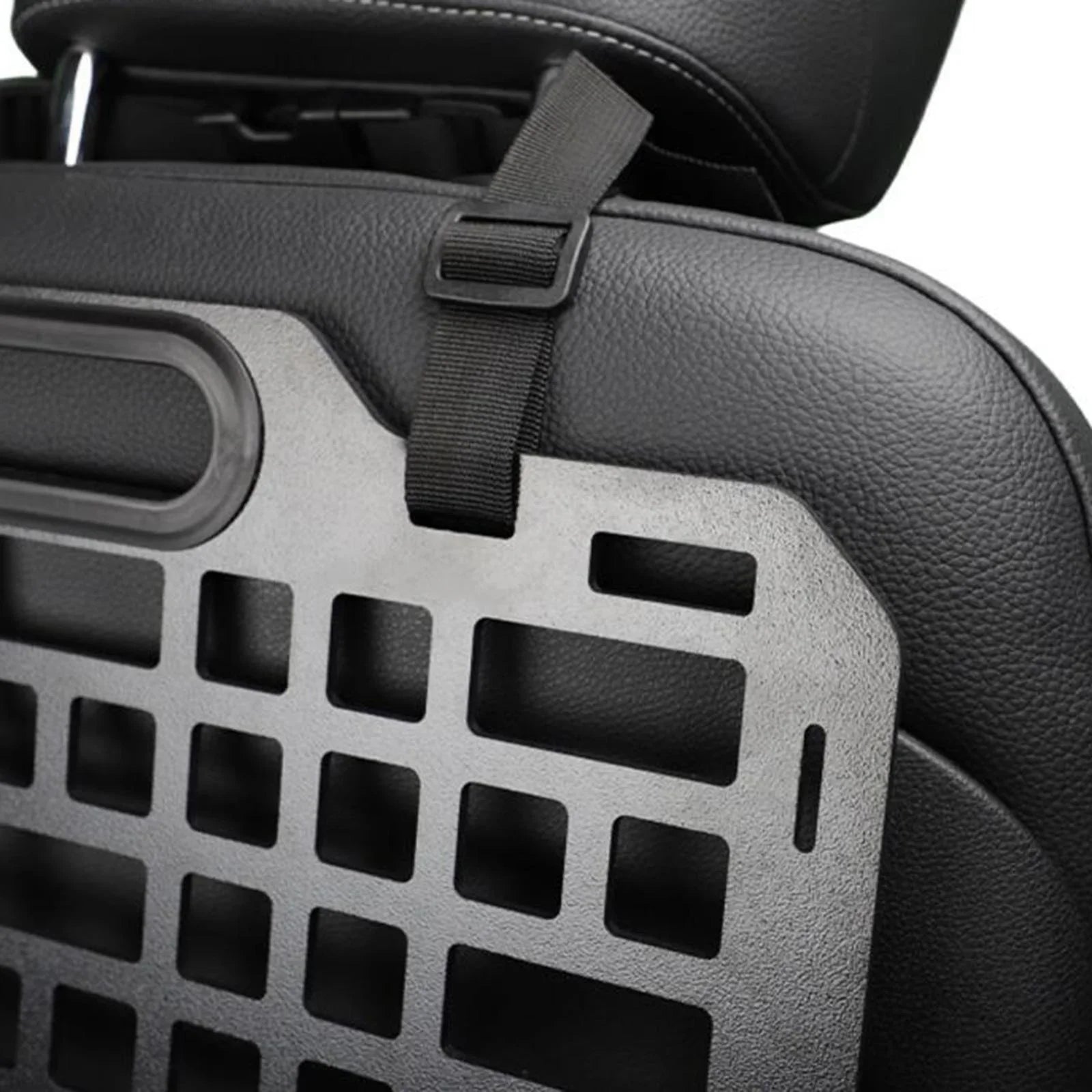 Back Seat Seat Organizer Plate AMLESO Auto Panel Hanging Automotive Auto Parts Molle Storage Truck Car Modular Panel for Seatback