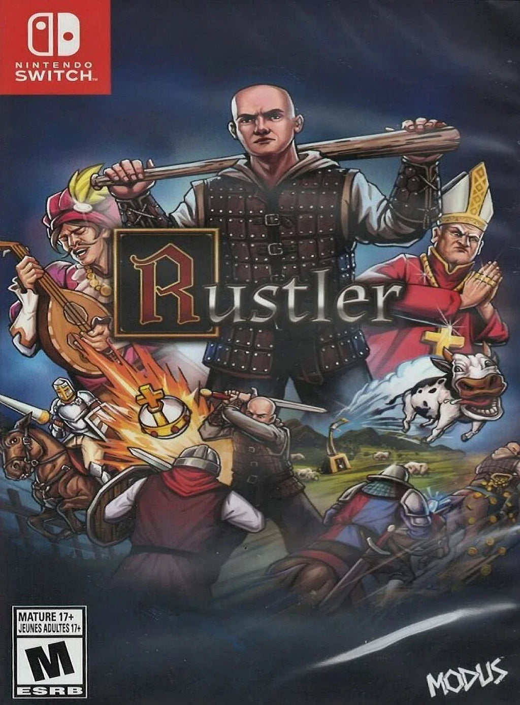 Switch, Game (Nintendo Fighting Rustler (Refurbished) 2021) Restored