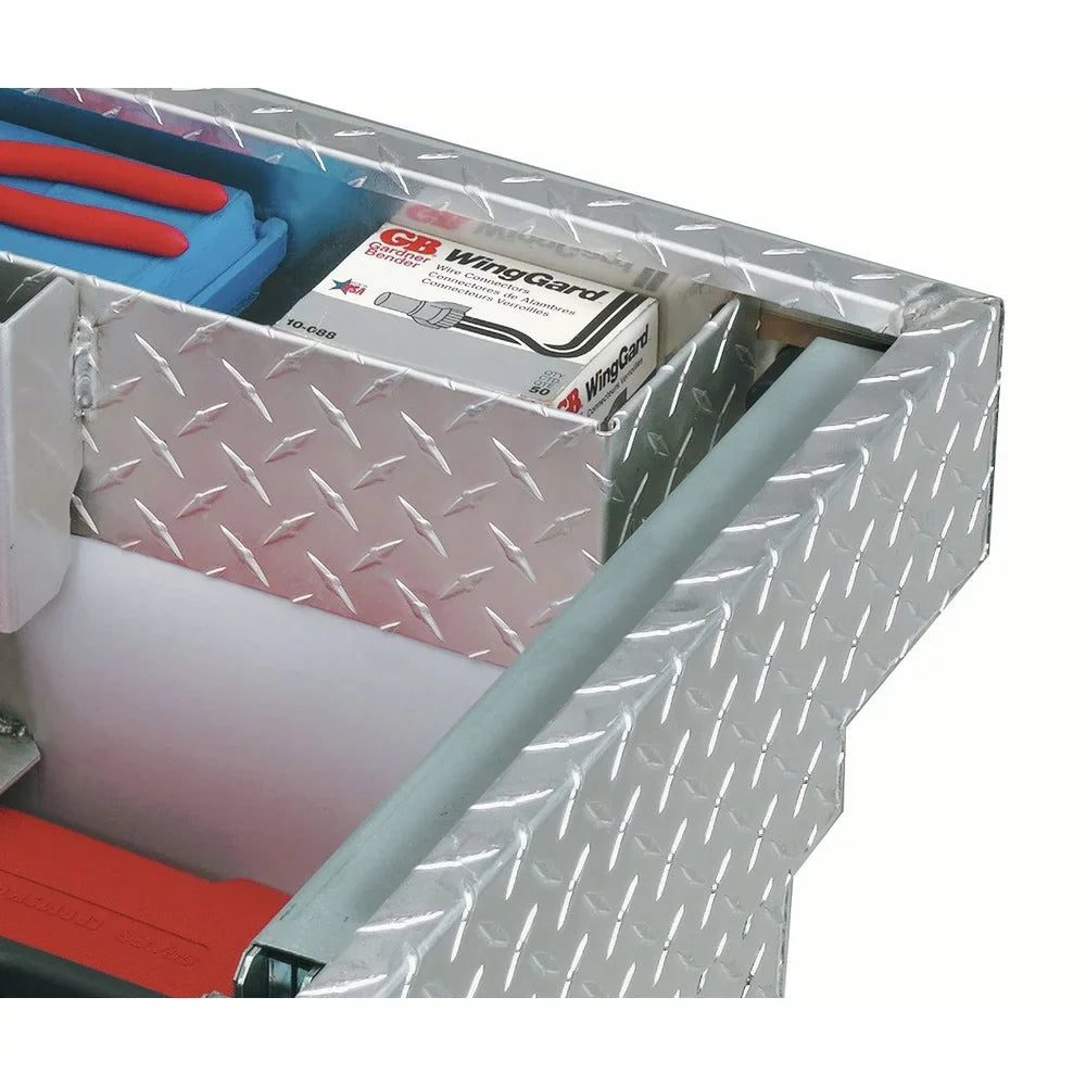 PAC1582000 JOBOX Truck Deep (Bright) Full-size Single Crossover Box Lid Aluminum