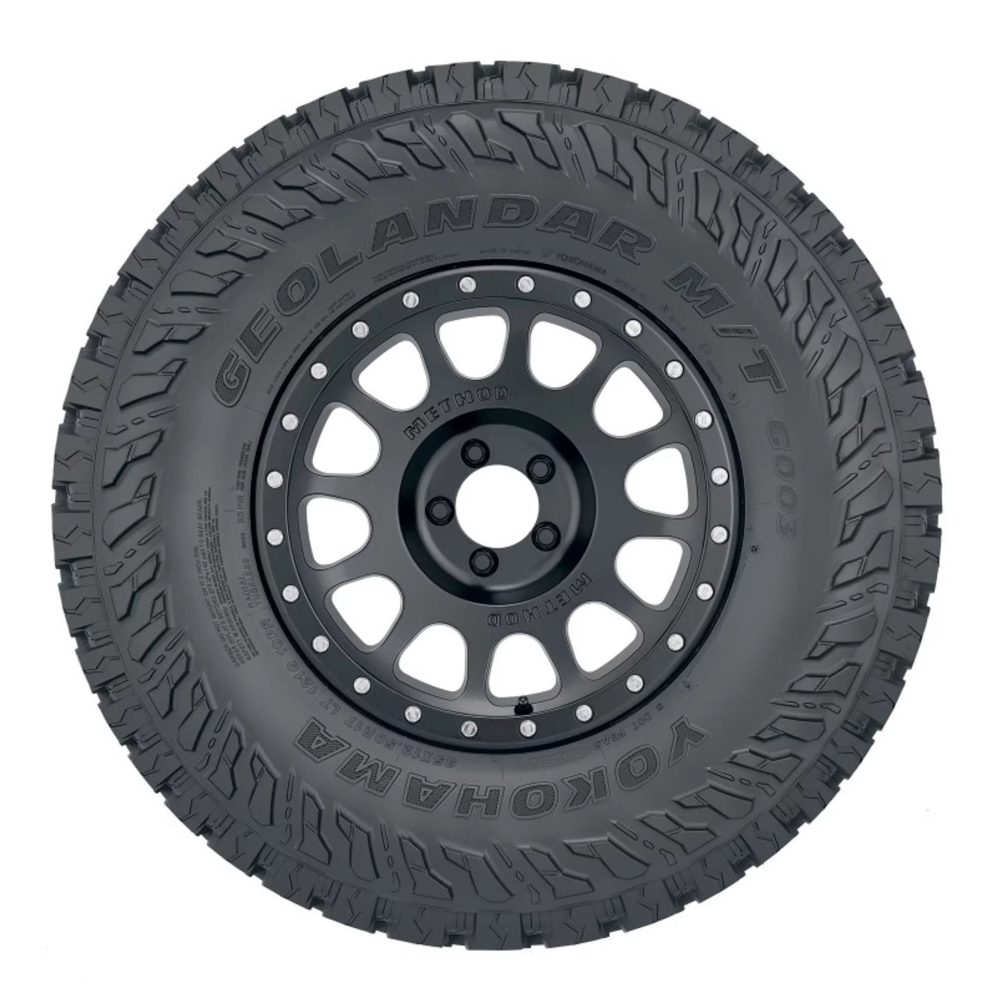 Tire M/T Mud 35X12.50R15/6 Geolandar Terrain 113Q Yokohama BW
