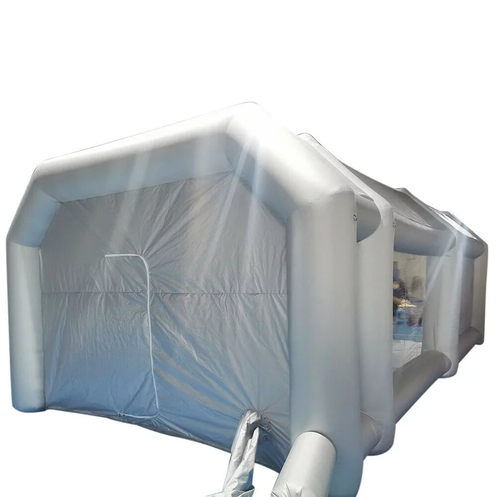 Tent Large 6x3x2.5m Air Car Paint Booth with Portable OUKANING Paint Filter Inflatable Car
