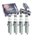 2010-2017 with IX L4 2.5L Toyota compatible Camry Spark Iridium 4 NGK pc Plugs