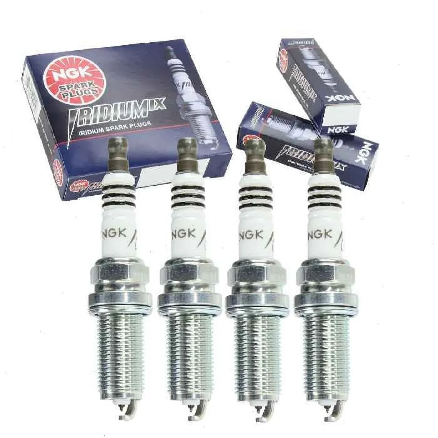 2010-2017 with IX L4 2.5L Toyota compatible Camry Spark Iridium 4 NGK pc Plugs