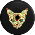 2019 RV 2018 Tire Spare Cat Wrangler 32 Backup Egyptian Green Jeep Inch Sugar Skull for Eye Cover Camera JL