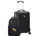 2-Piece Black - Knights and Backpack UCF Carry-On Set Deluxe
