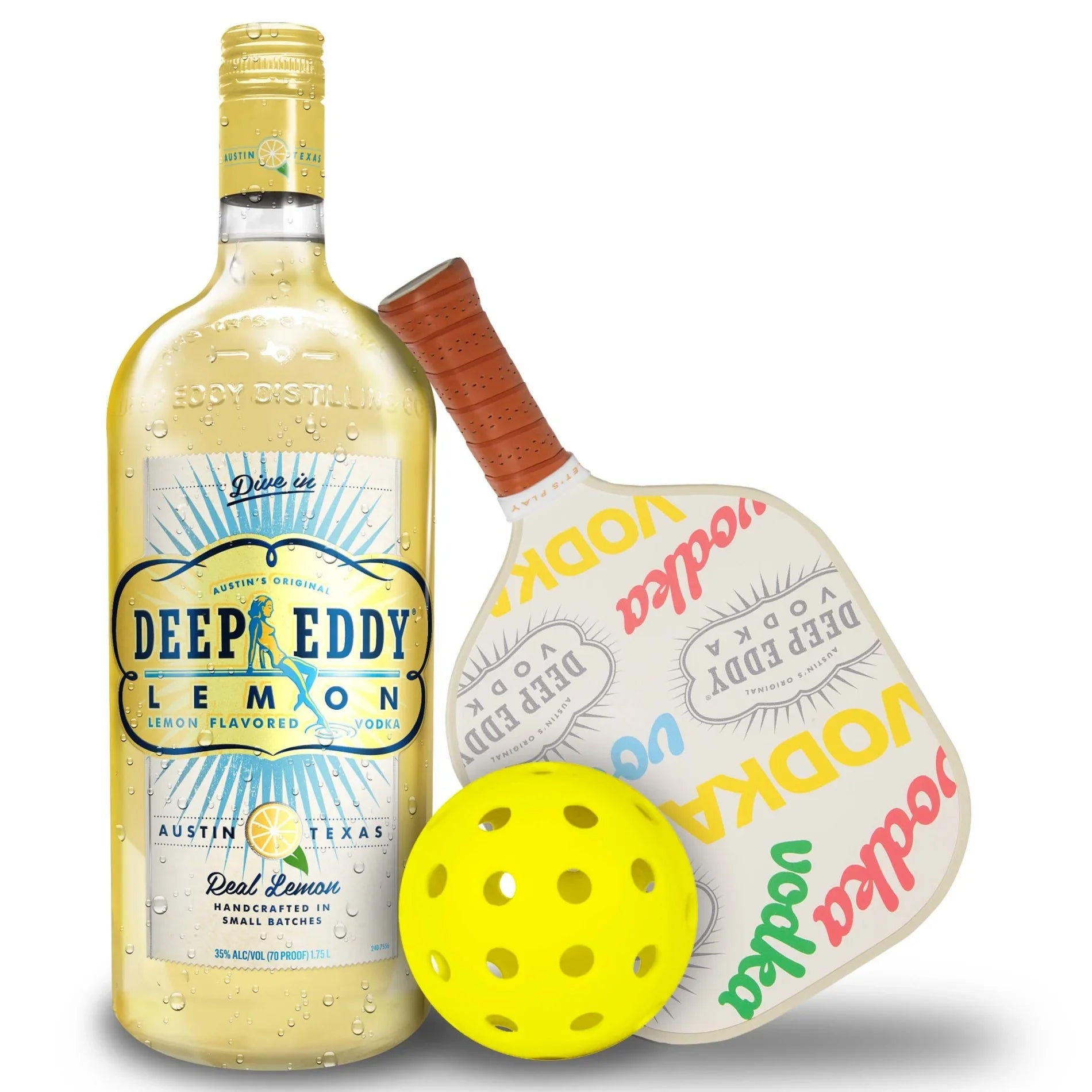 Flavored ABV Lemon Eddy Vodka, L Bottle, 1.75 35% Deep