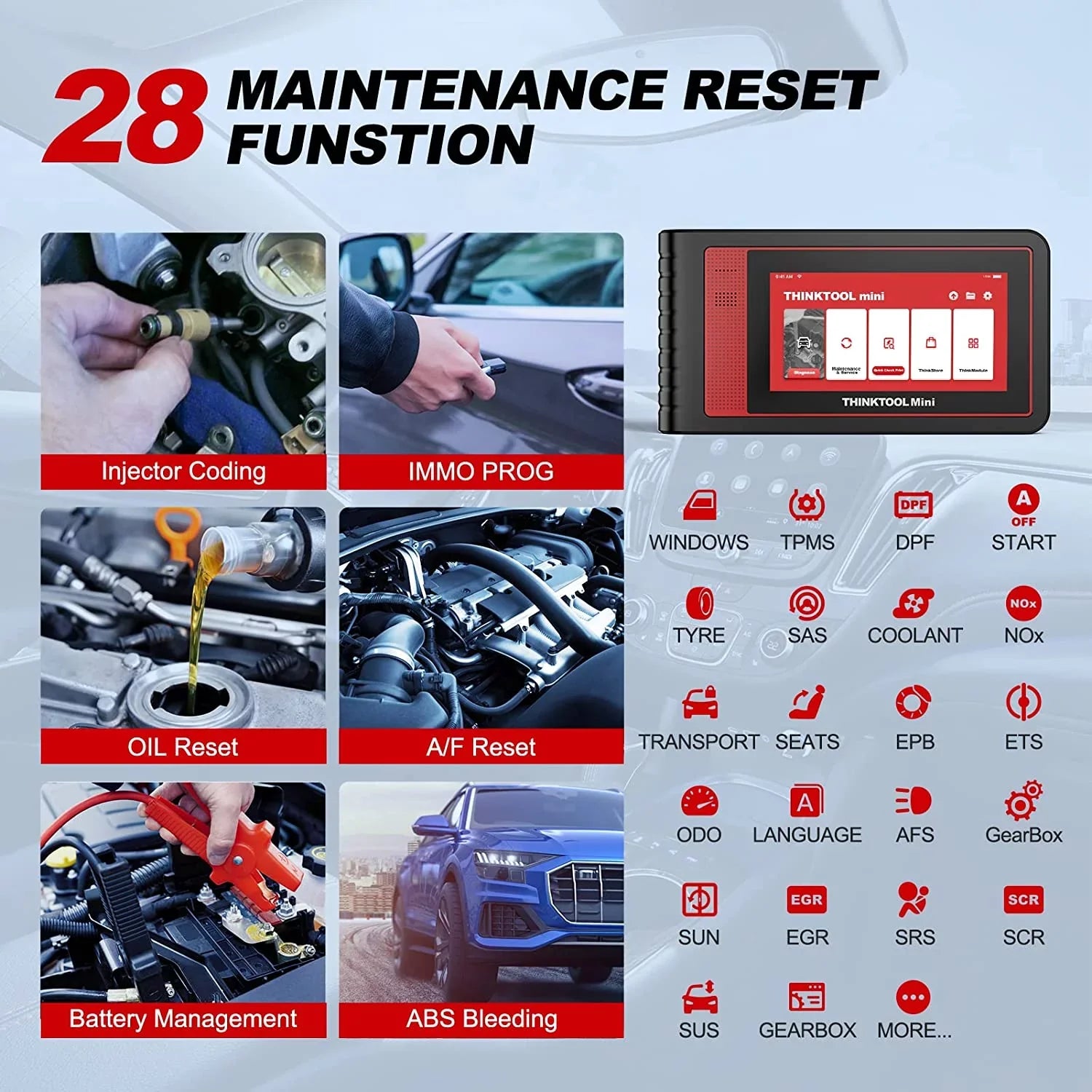 THINKCAR OE-Level Services Tool FCA 28+ SGW All Diagnostic Systems AutoAuth for Scan Diagnostic Car