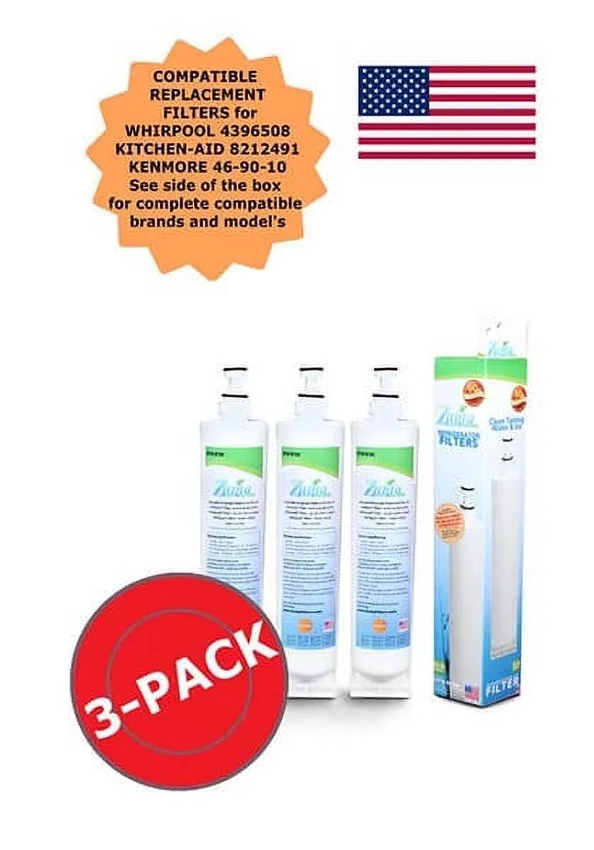 4396510 , Water # OPFW-RF300 - Made 3 in and , with Pack Ice ZUMA Whirlpool® U.S.A. Brand Model - , Compatible Filter