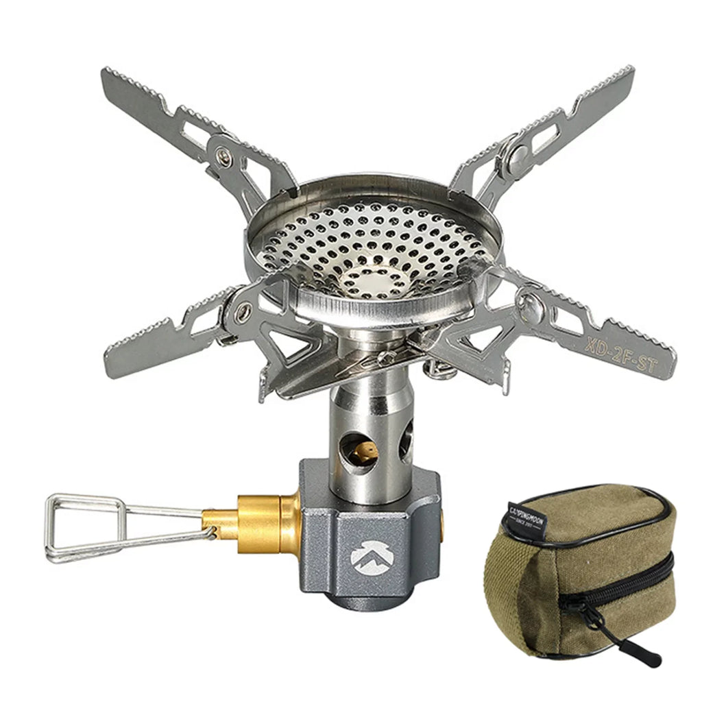 Gas Stove Split 3300W CAMPINGMOON Camping Stove Efficient Camping Stove Backpacking High