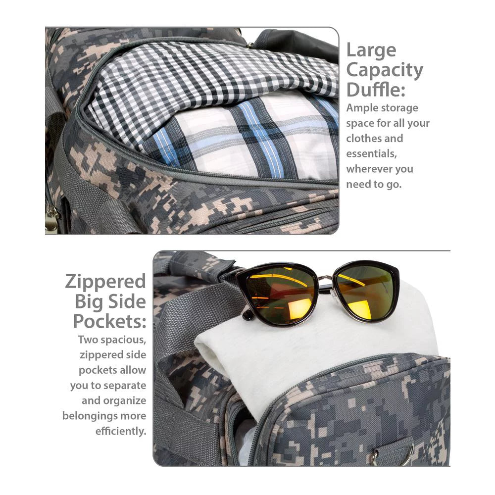 19 Bag, Tote CAMO Fox Acu in. Camo Luggage PTB419-ACU