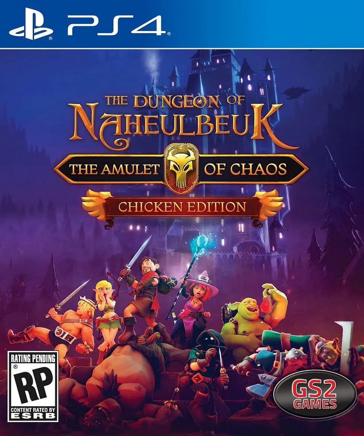 Naheulbeuk: (Refurbished) Restored 2021) Amulet Chaos(Chicken Dungeon of of The Ed.)(PS4,