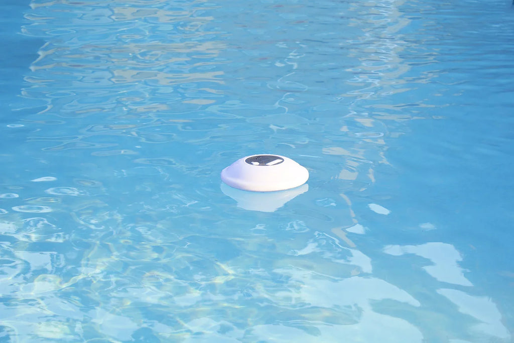 Swimming Functionality Speaker with Call for Portable Display LED Backlight Outdoors Floating Multi-Light Waterproof 7 Bluetooth Lakes, - Poolmaster Phone Pools, Color