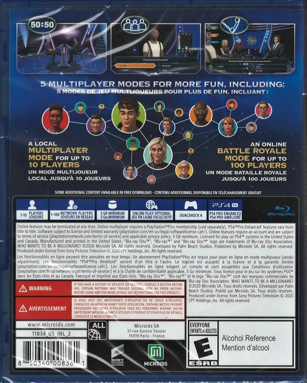 A Wants Factory New to Version) (Brand Who PS4 US Sealed Be Millionaire PlayStat-0850340008361