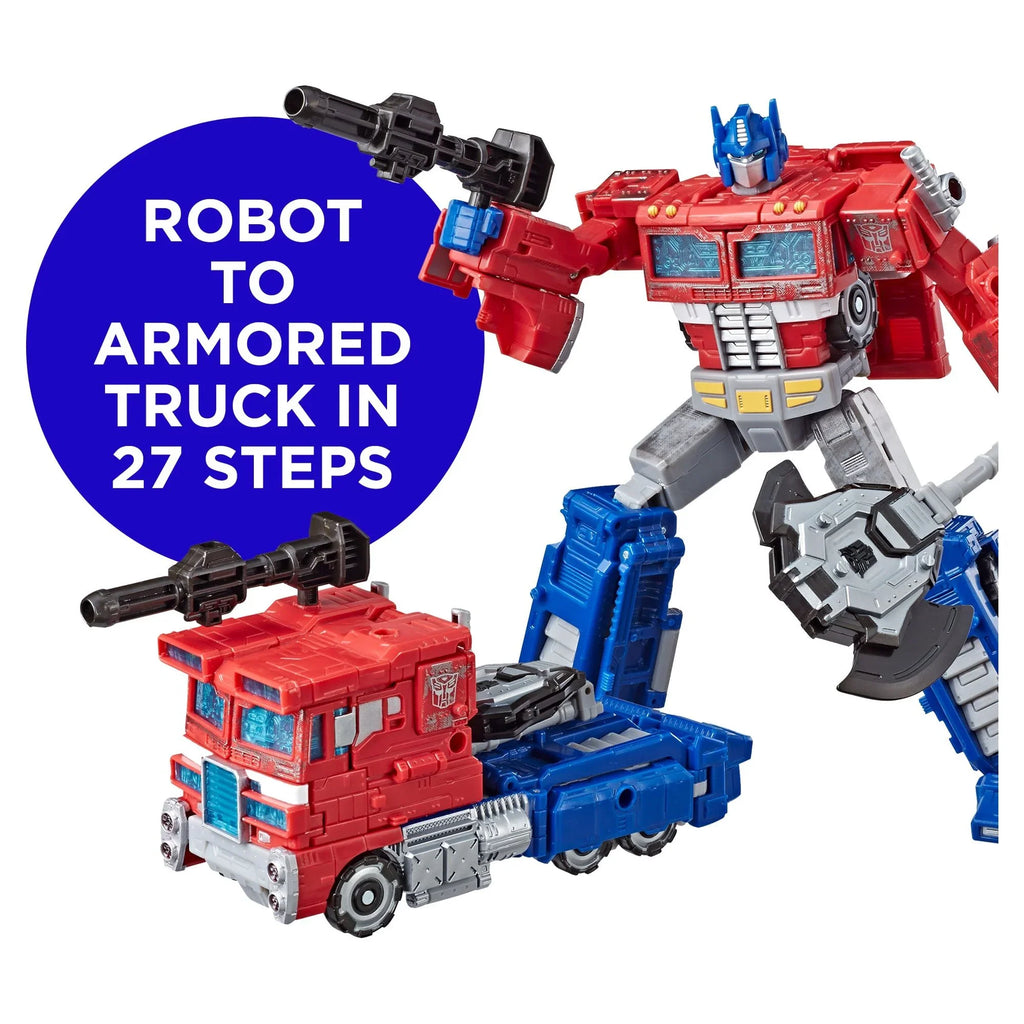 Siege Class Generations WFC-S11 Prime Optimus Voyager Transformers