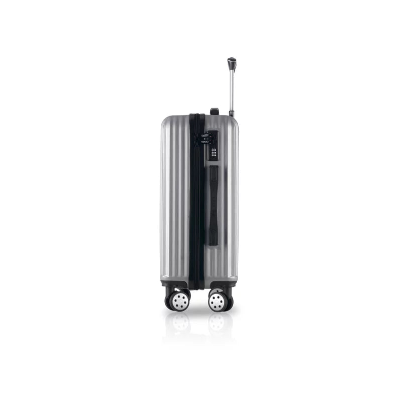 Silver ABS in. Banda Luggage, 24 T0274 Carry-On T0274-24in-SLV TUCCI