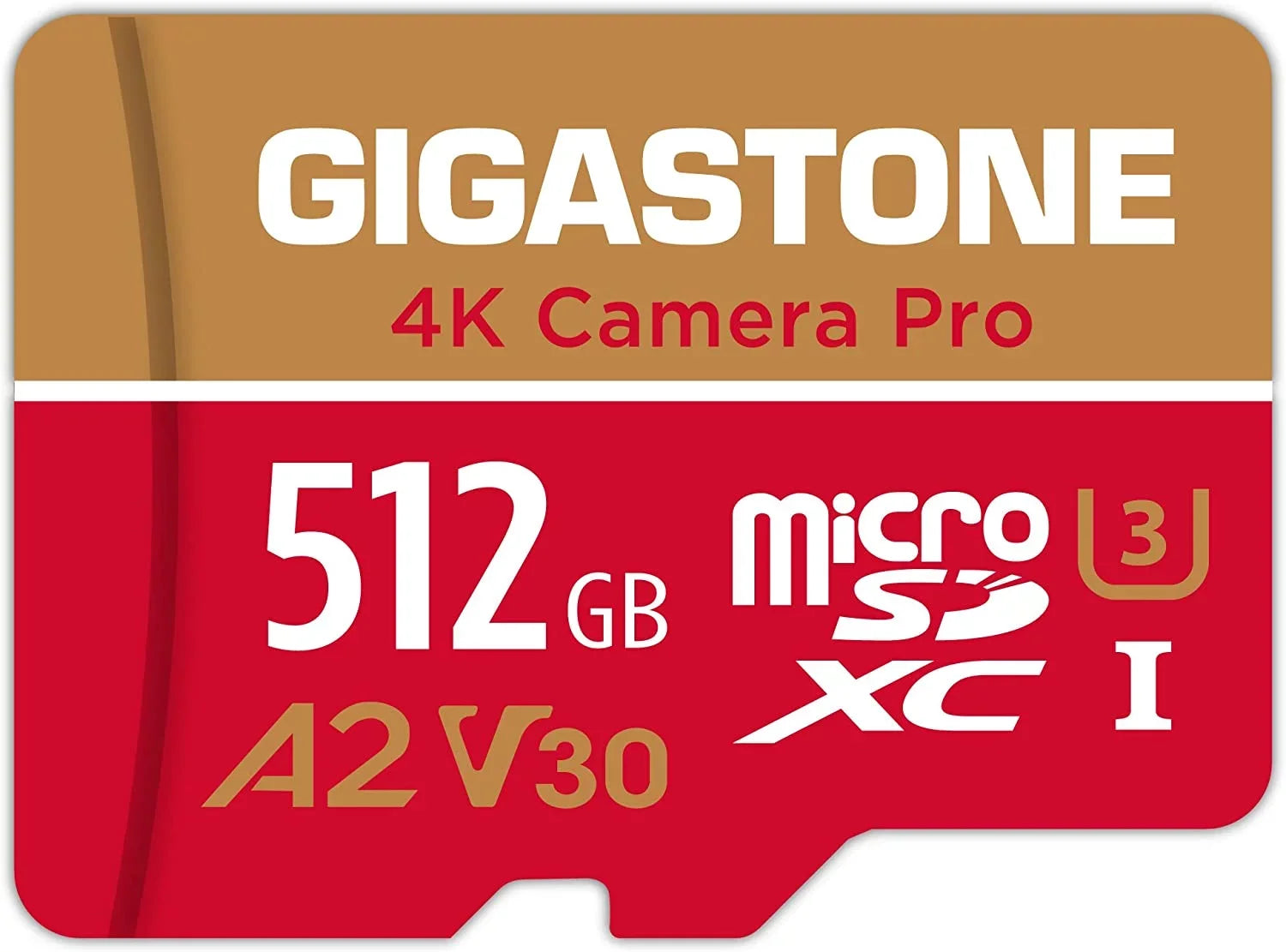 Micro 4K UHS-I up Micro Switch, R/W Nintendo Class A1 Pro, with 512GB MB/s, Gigastone compatible V30 SDXC 10 Card, GoPro Recording, 4K Cameras, Cam, 100/60 SD Video Dash to Camera