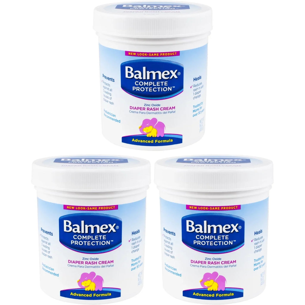 16oz Diaper Each Cream - 3 - Pack Jar Rash Balmex