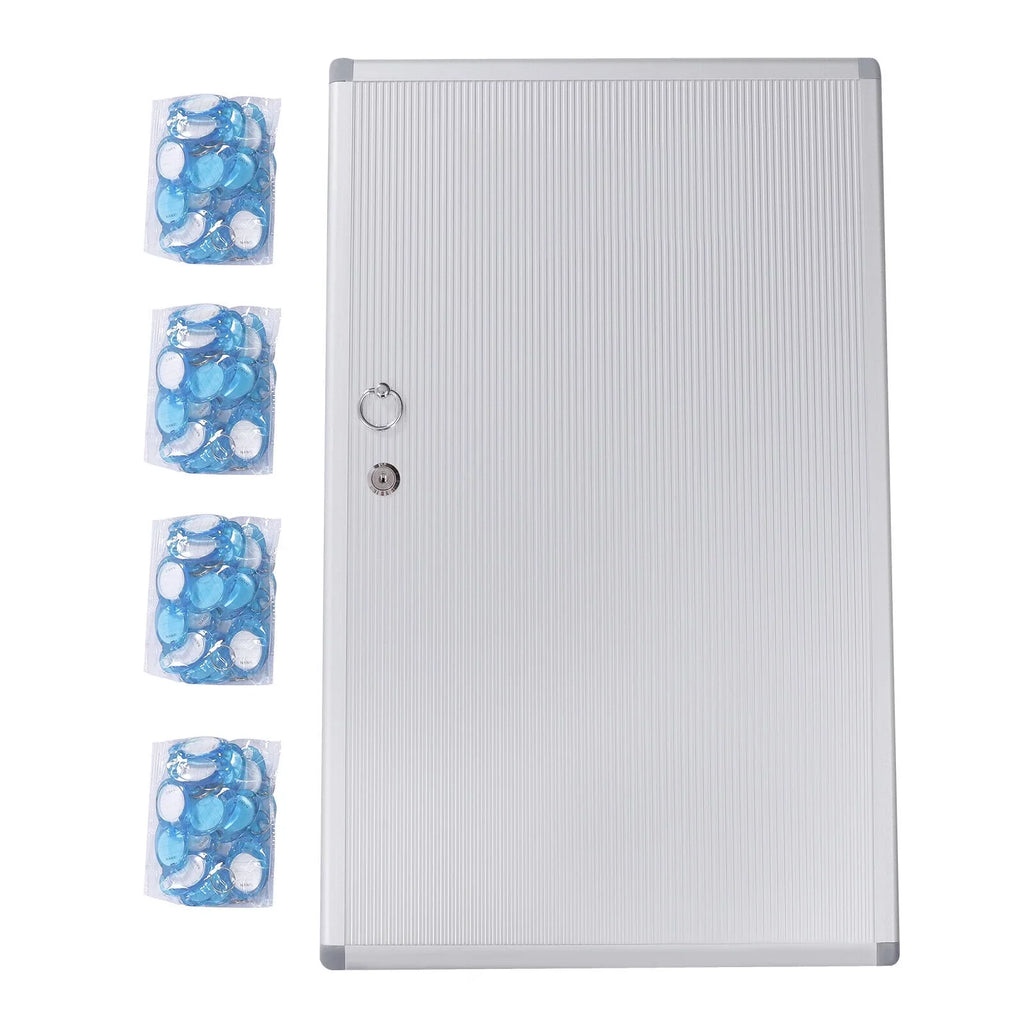 Box Wall Organizer Silver Box Cabinet Key Lock Key Mount Cabinet 96 Safe Storage