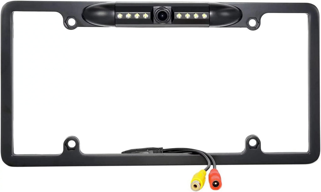 Black ILX-F511 Camera Frame Plate ILXF511 for License ALPINE Rearview Backup