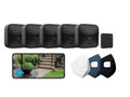 System Camera 3-Mask Clevair Wireless Purifying with (5 Blink_Outdoor Set) Camera Set Kit Fan