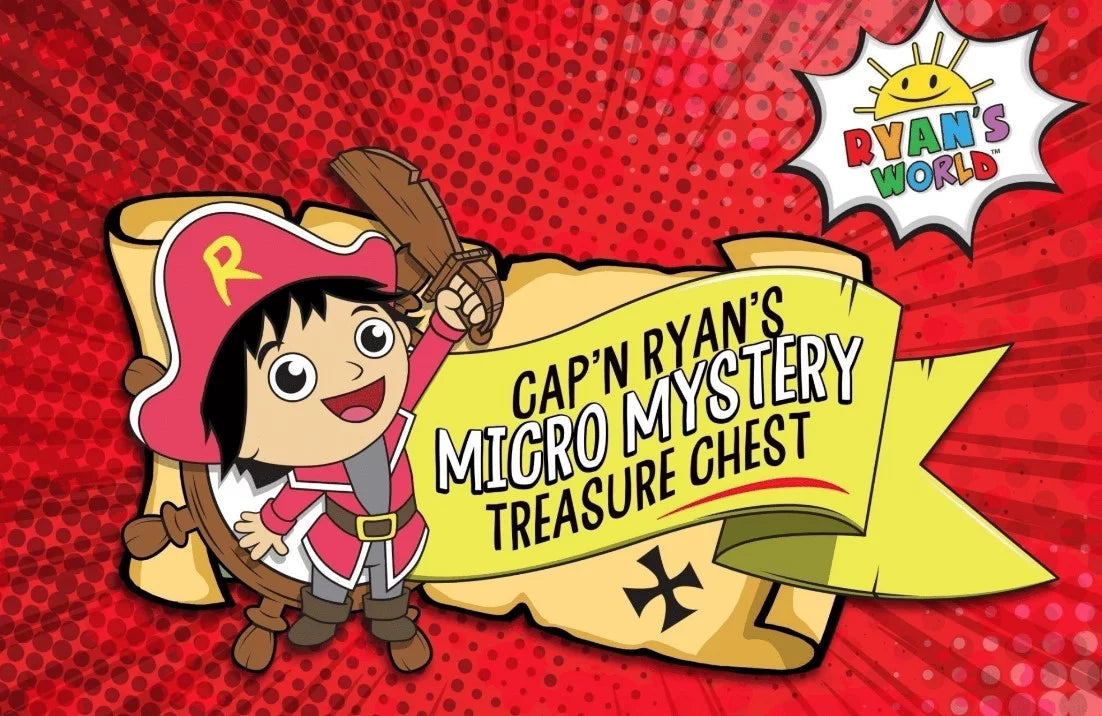 Mystery Micro Treasure Toy Ryan`s Ryans World Cap`n Chest