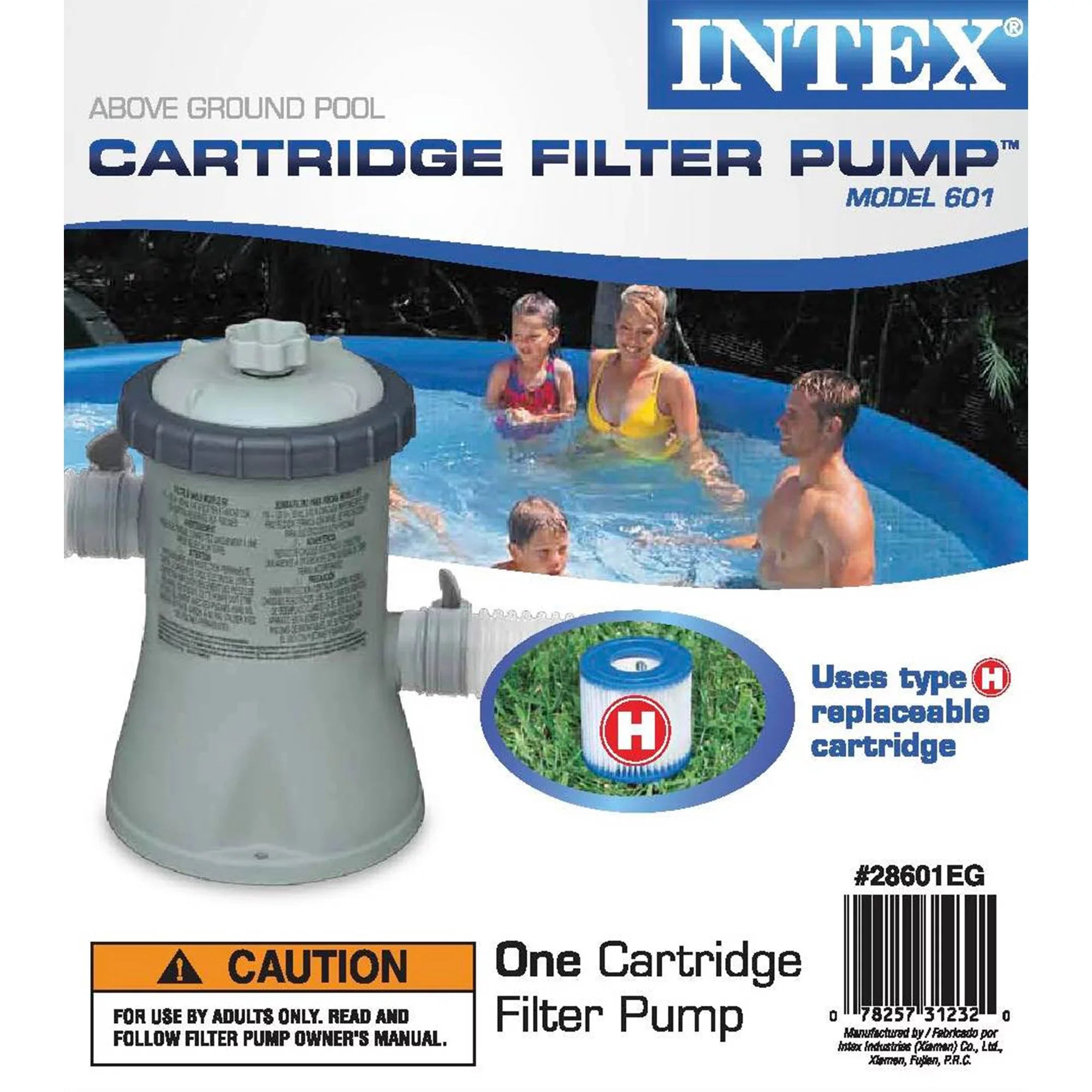 Swimming with Intex Easy 8ft Filter Pool 330 30in GPH Pump Inflatable x Set