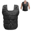 Exercise (Empty), Training for Max. Strength Vest Loading Walmeck 50kg , Load Waistcoat, Weighted Oxford Weight Adjustable