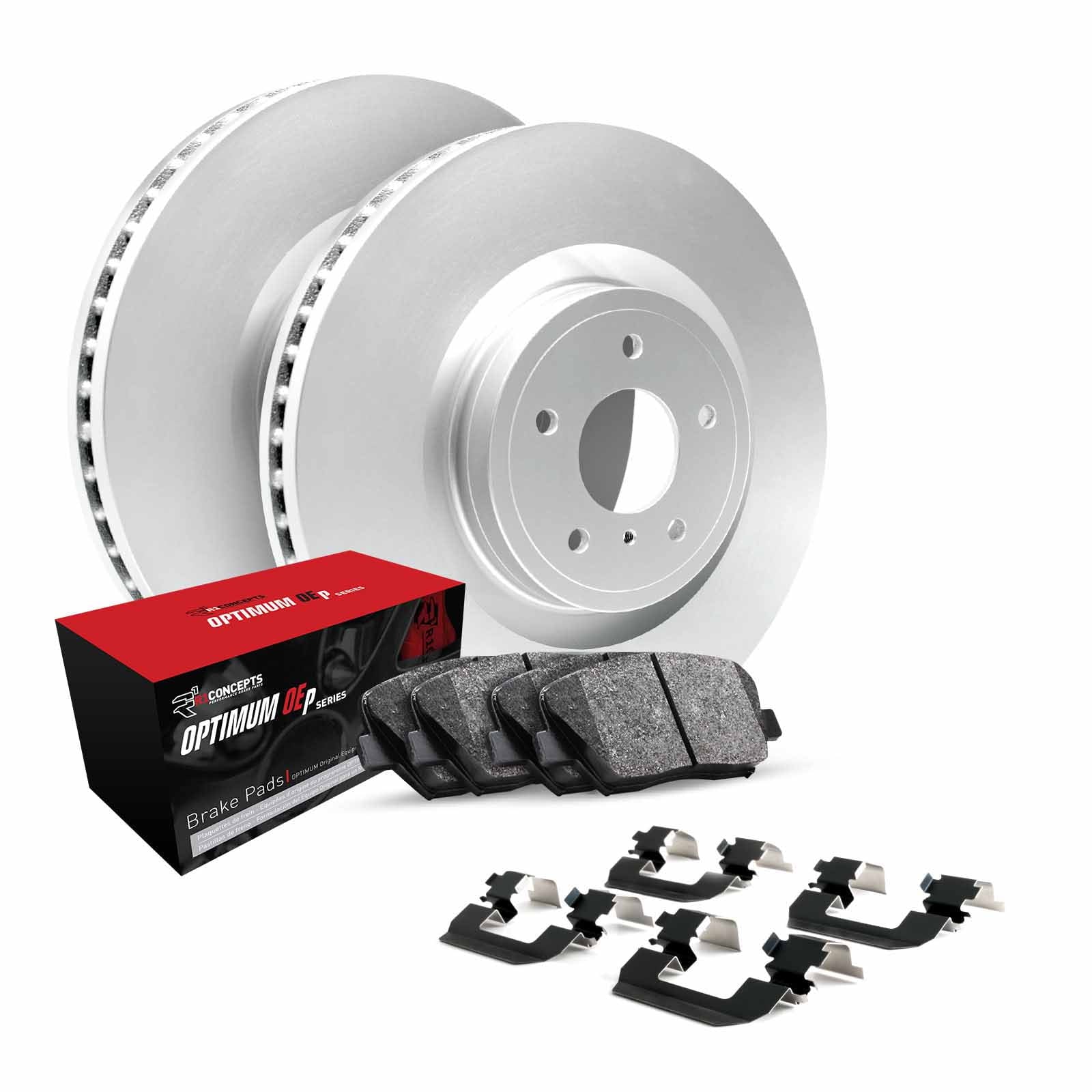 Concepts Pads| and |Rear R1 Kit Brake Brake Brake Rotors and |Hardware Kit Brakes and Pads Rotors Rear WDUH1-76143 Pads| Optimum OEp Rotors