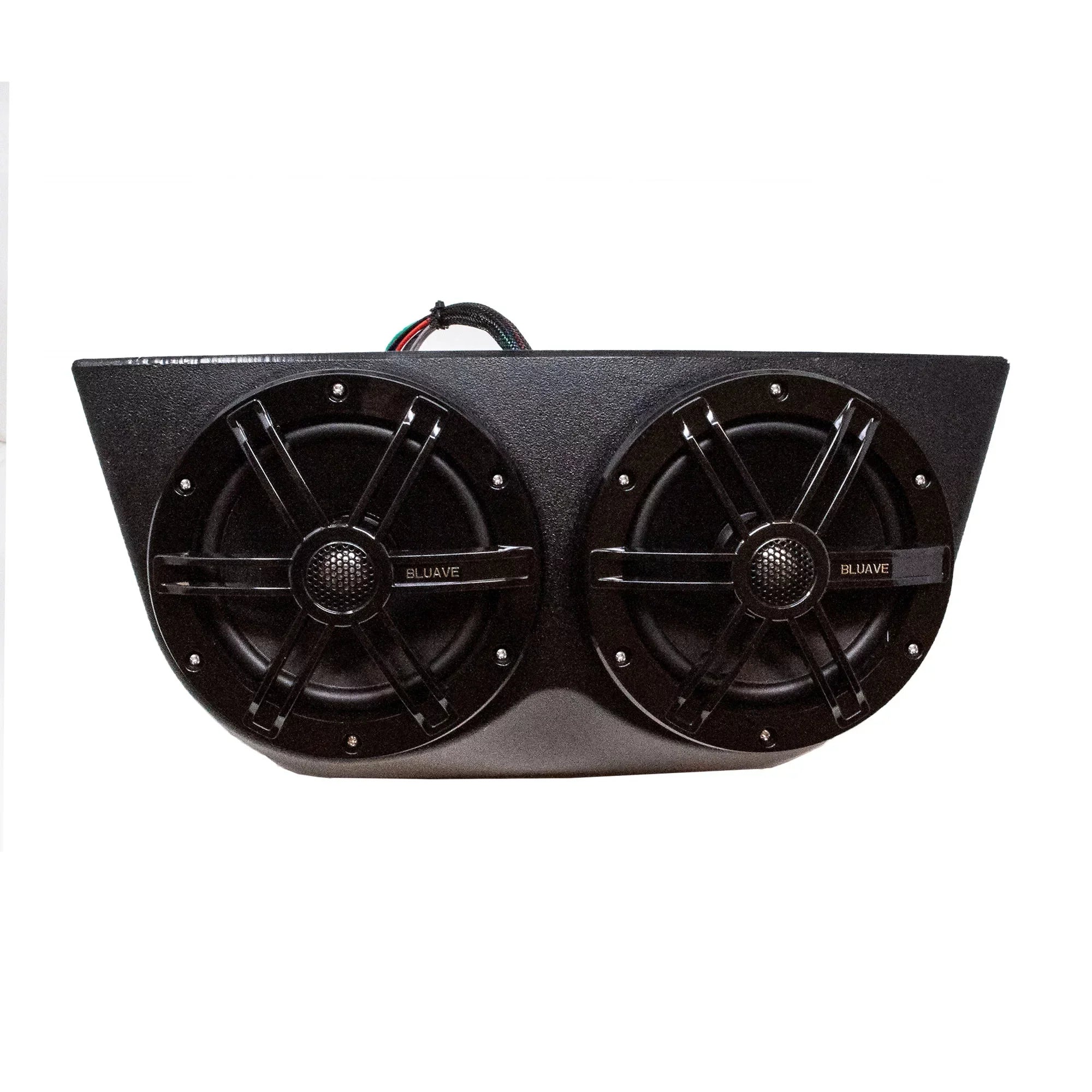 RGB XQAP BLUAVE Pod Marine 6.5" LED XQAP-B Speaker 4x Loaded - Coaxial Quad Black, With