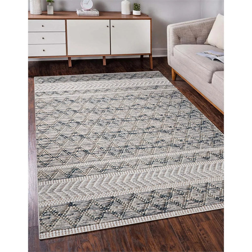 Linon Rug Marion x 5' 7' Macomb Cream Area Polyester in