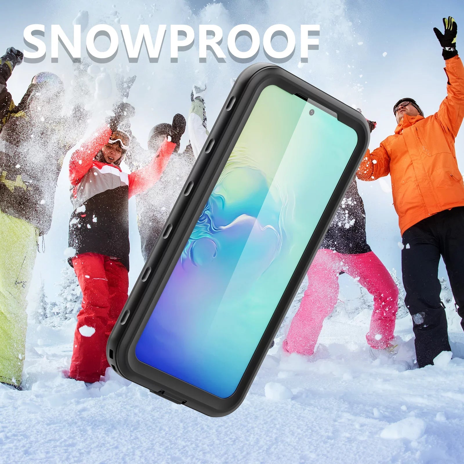 A54 ELEHOLD Protection for Screen Waterproof 5G Full-Body Built-in Shockproof 5G,IP68 for Waterproof Scratch-Resistant Case Samsung Underwater Rugged A54 Samsung Protector Galaxy Case Dustproof