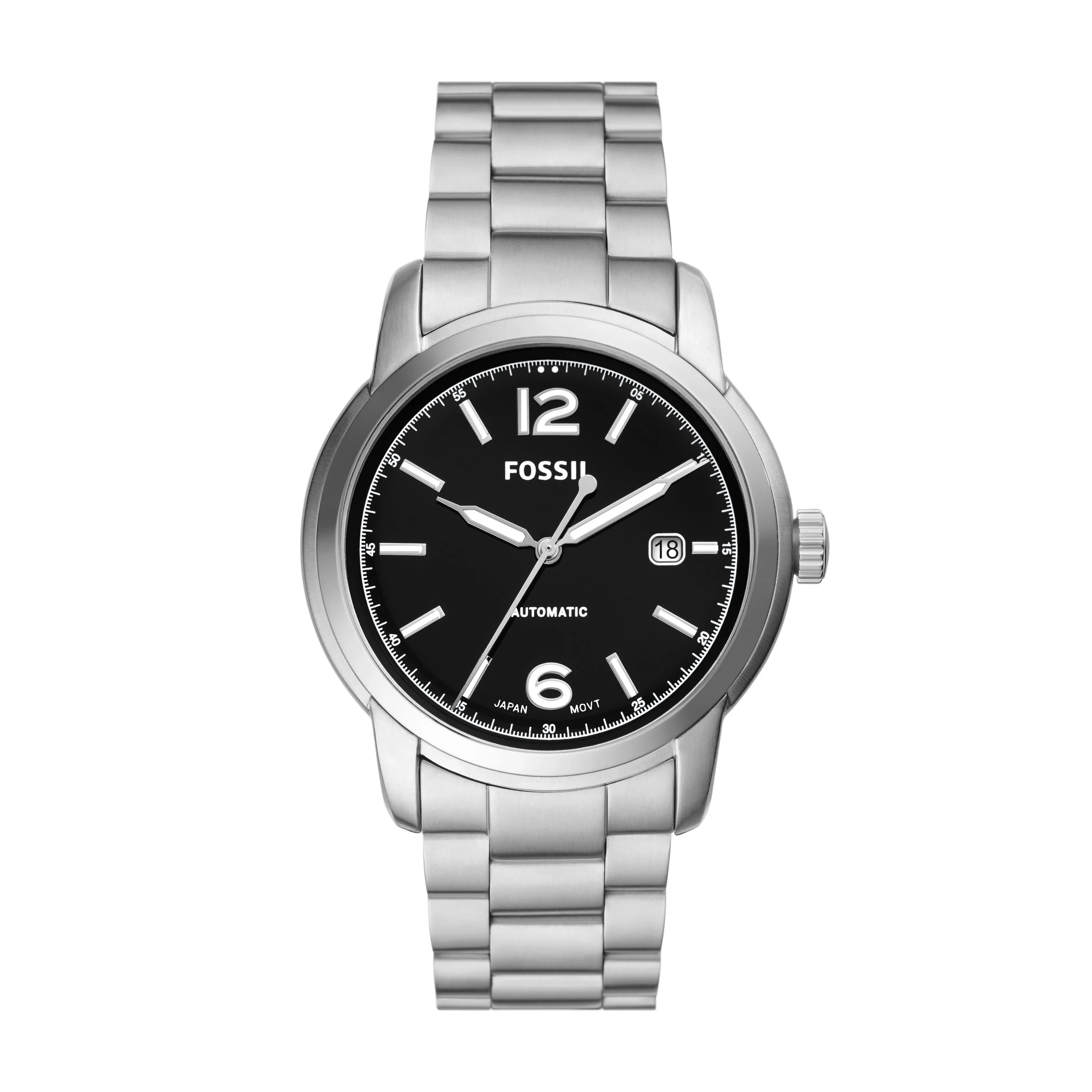 Fossil Stainless Heritage Steel Automatic Watch